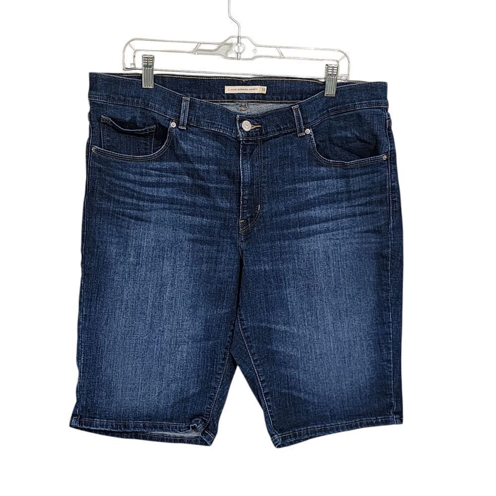 Levi's Classic Bermuda Shorts Denim Dark Wash 33